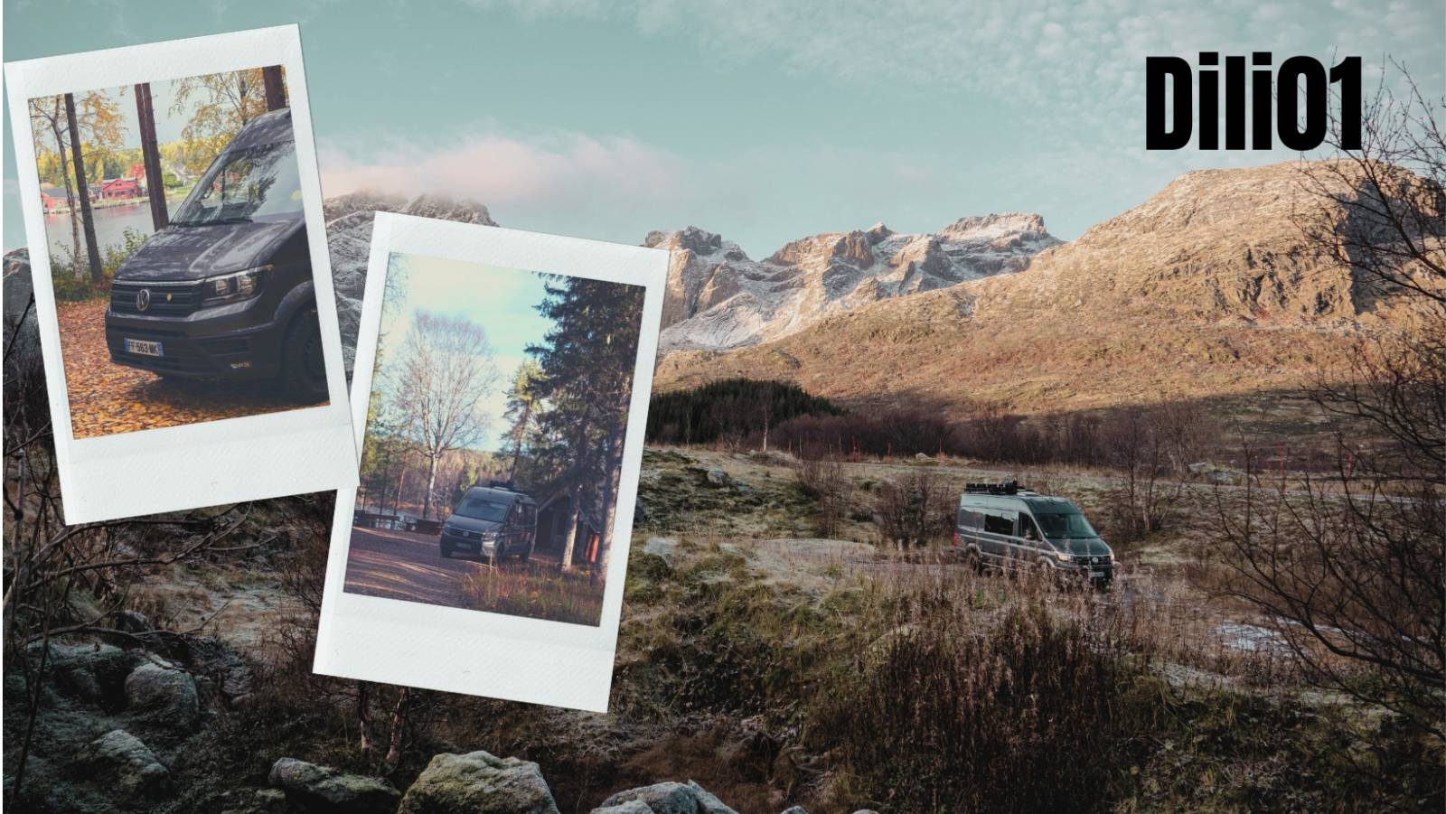 Charlotte et Fabien : propriétaires d'un VW Crafter 4x4 aménagé pour explorer la Scandinavie - Dili01