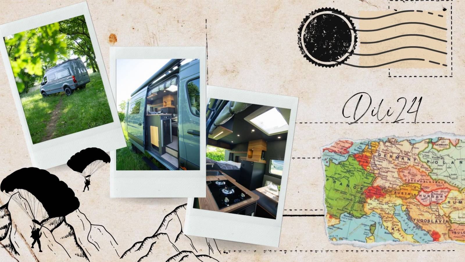 Wiliam : aménagement d'un Sprinter 4x4 standard pour un passionné de sports et de montagne - Dili24