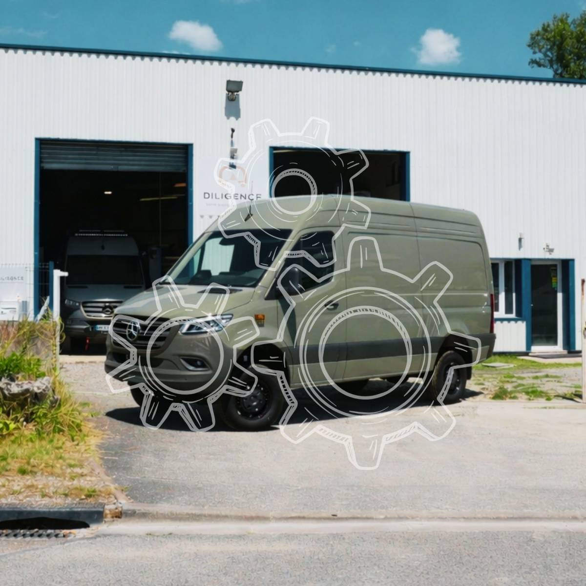 Dili40 : Aménagement d'un Sprinter 4x4 standard pour 2 personnes pour s'aventurer à travers l'Europe.