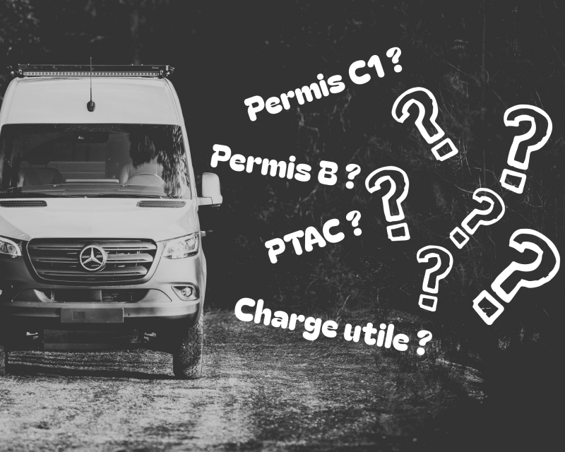 Permis C1 et aménagements fourgons 4x4 : comprendre le poids et les réglementations
